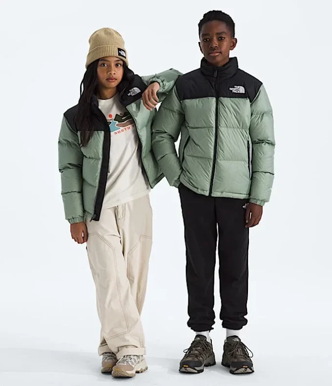 1996 Retro Nuptse Jacke für Jungen und Mädchen