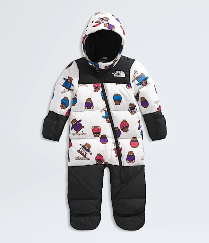Baby 1996 Retro Nuptse Einteiler – Print