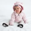 Baby North Daunenjacke mit Fleecefutter