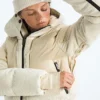 Cold Spell Corduroy Cropped Daunenjacke für Damen