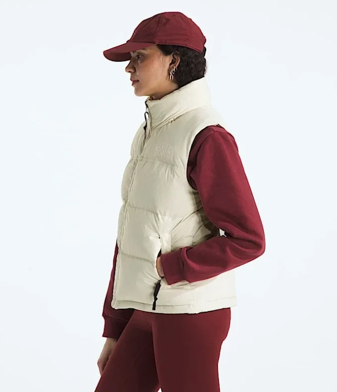 Damen 1996 Retro Nuptse DTM Weste Damen 1996 Retro Nuptse DTM Weste