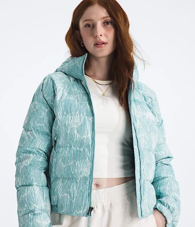 Damen-Hoodie Hydrenalite™ Down – Print