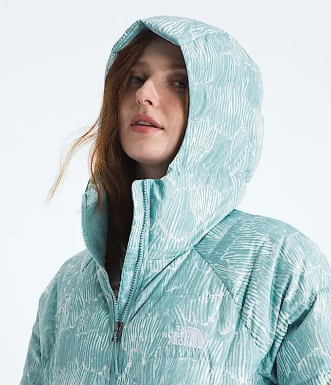 Damen-Hoodie Hydrenalite™ Down – Print