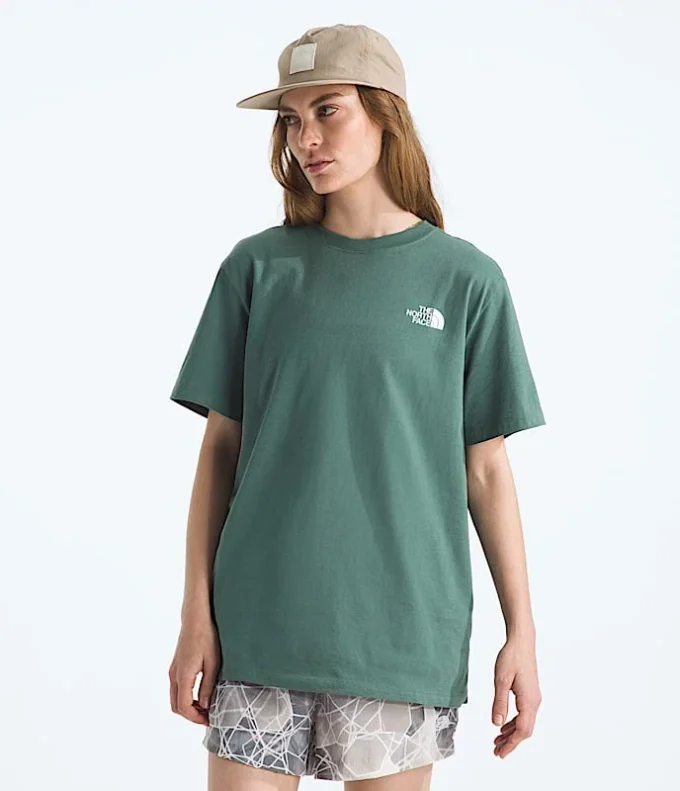 Damen-T-Shirt mit kurzen Ärmeln „Core Flower Power Box NSE”