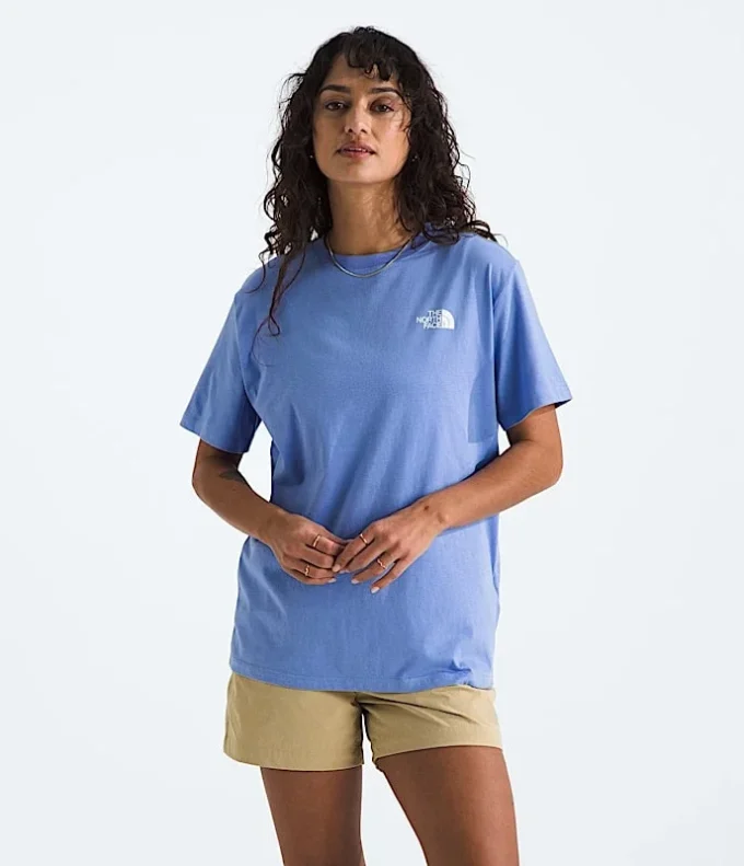 Damen-T-Shirt mit kurzen Ärmeln „Core Flower Power Box NSE”
