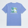 Damen-T-Shirt mit kurzen Ärmeln „Core Flower Power Box NSE”