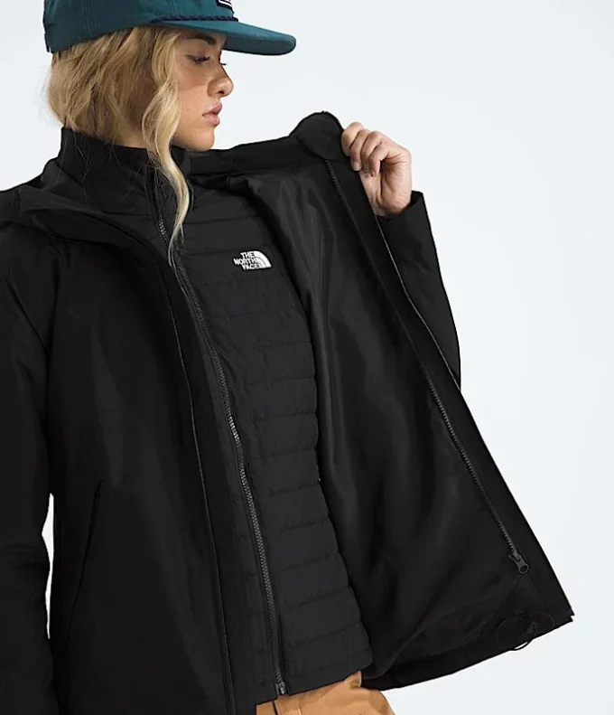 Damenjacke Carto Mono Triclimate™ mit Kapuze