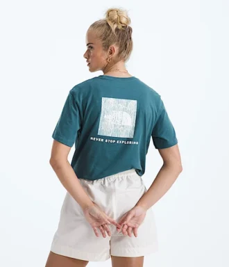 Evolution Box NSE Fill Kurzarm-T-Shirt für Damen – Grafik