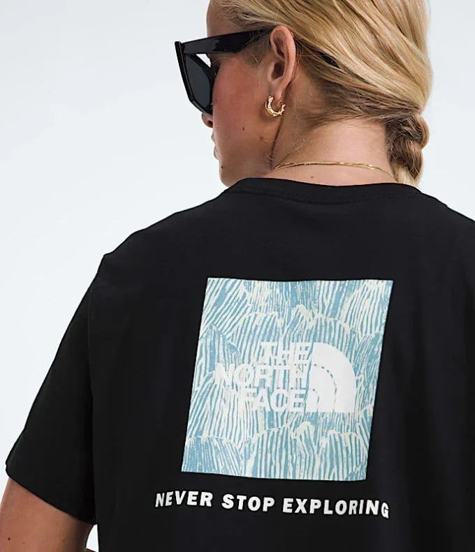 Evolution Box NSE Fill Kurzarm-T-Shirt für Damen – Grafik
