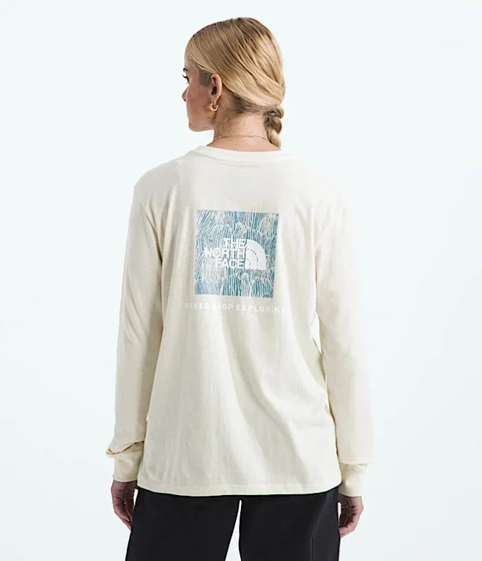 Evolution Box NSE Fill Langarm-T-Shirt für Damen – Grafik