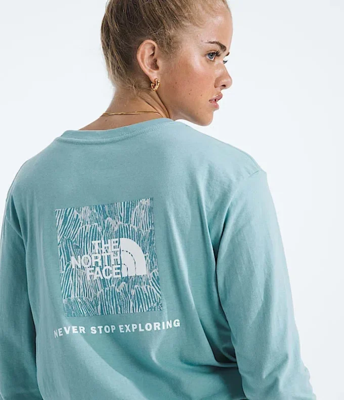 Evolution Box NSE Fill Langarm-T-Shirt für Damen – Grafik