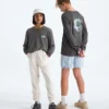 Evolution Disconnect Langarm-T-Shirt für Jungen und Mädchen – Grafik