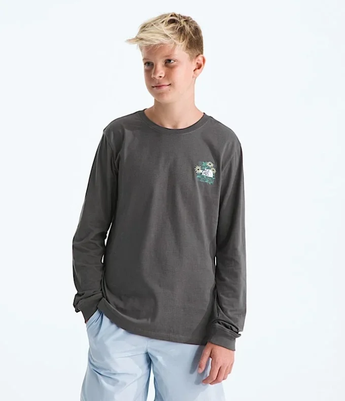 Evolution Disconnect Langarm-T-Shirt für Jungen und Mädchen – Grafik