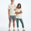 Evolution Flora Kurzarm-T-Shirt für Jungen und Mädchen – Grafik