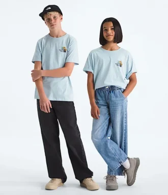 Evolution Flora Kurzarm-T-Shirt für Jungen und Mädchen – Grafik