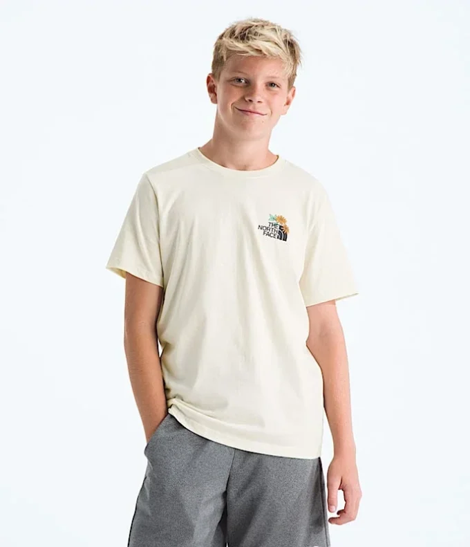 Evolution Flora Kurzarm-T-Shirt für Jungen und Mädchen – Grafik