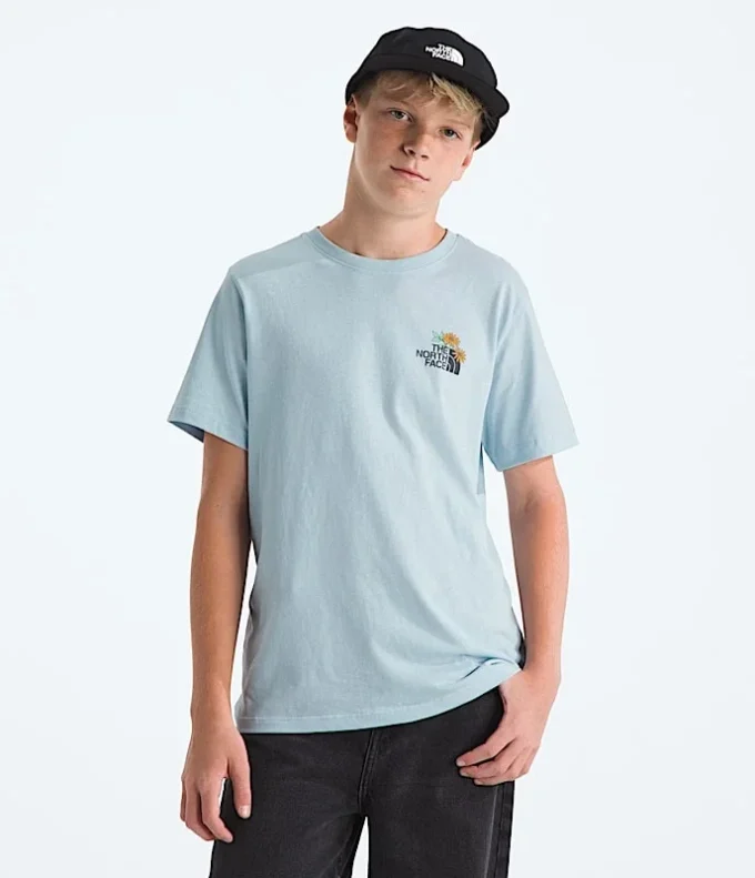 Evolution Flora Kurzarm-T-Shirt für Jungen und Mädchen – Grafik