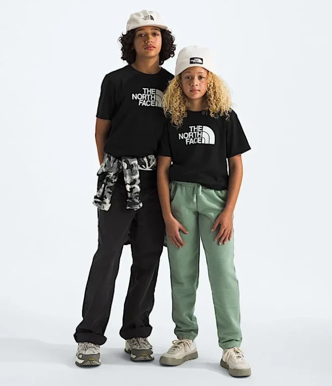 Evolution Half Dome Kurzarm-T-Shirt für Jungen und Mädchen
