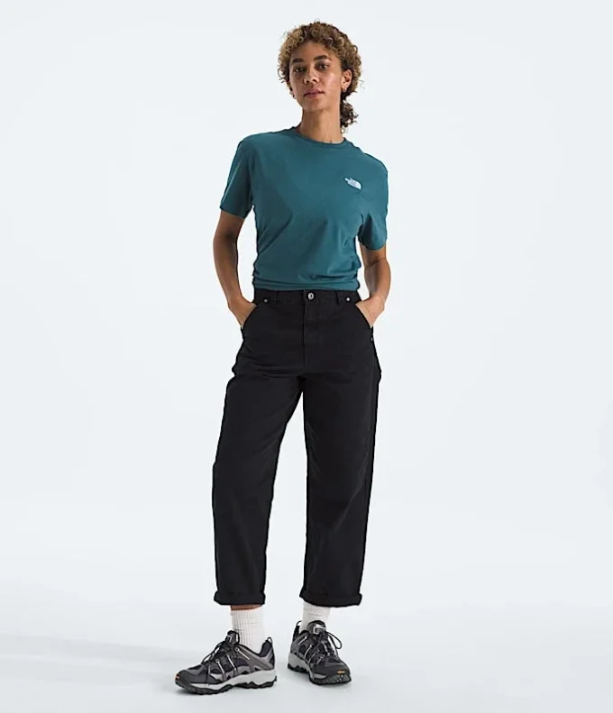 Evolution Simple Dome Relaxed Kurzarm-T-Shirt für Damen Evolution Simple Dome Relaxed Kurzarm-T-Shirt für Damen