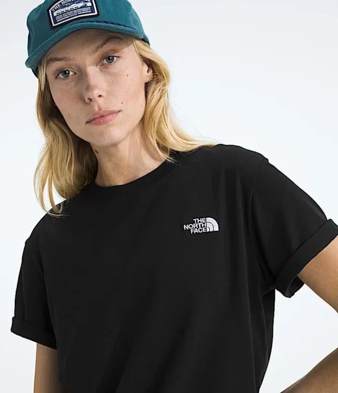 Evolution Simple Dome Relaxed Kurzarm-T-Shirt für Damen Evolution Simple Dome Relaxed Kurzarm-T-Shirt für Damen