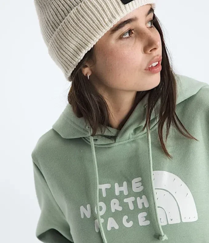 Evolution Sketch Logo Half Dome Hoodie für Damen – Grafik Evolution Sketch Logo Half Dome Hoodie für Damen – Grafik