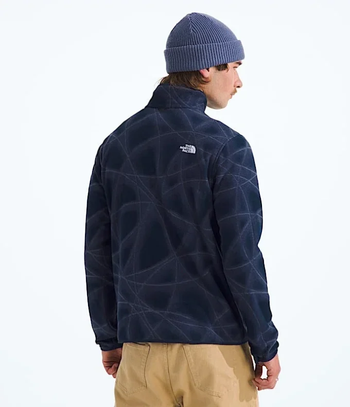 Glacier Fleece Jacke für Herren – Print