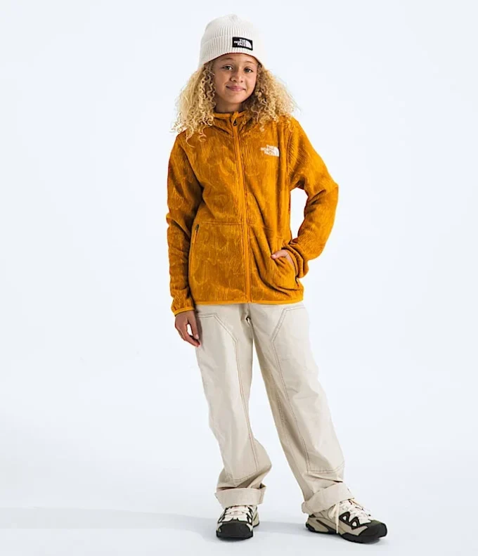 Glacier Full-Zip Hoodie für Jungen und Mädchen – Print
