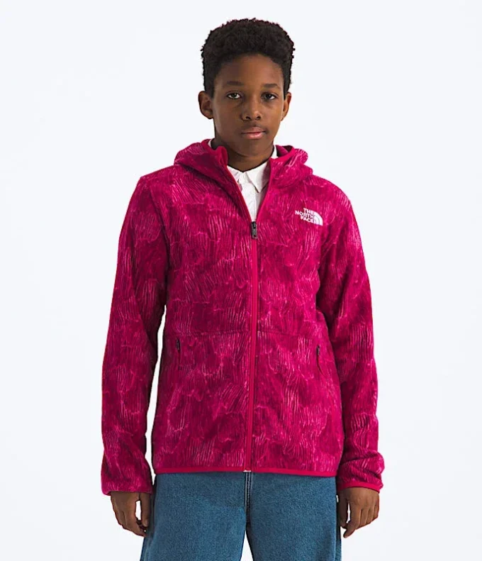 Glacier Full-Zip Hoodie für Jungen und Mädchen – Print