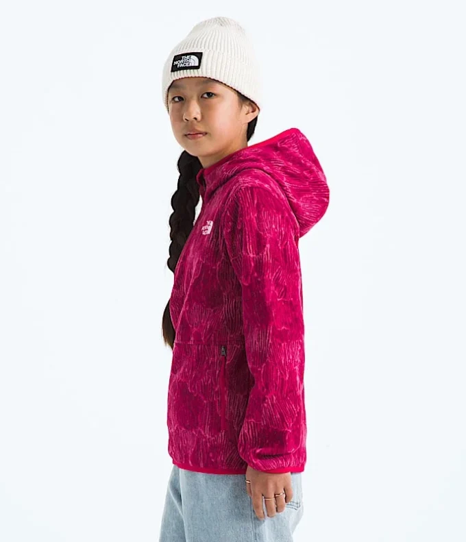 Glacier Full-Zip Hoodie für Jungen und Mädchen – Print
