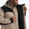 Herren-Daunenjacke für die Berge