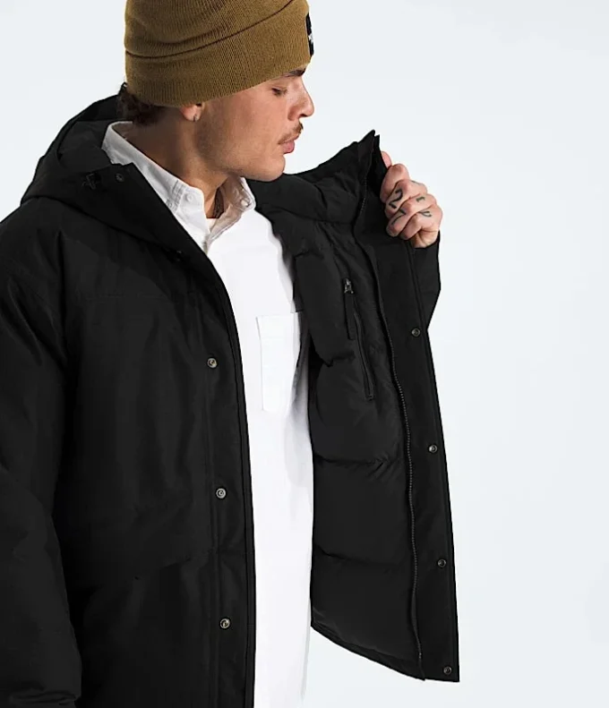 Herren-Daunenjacke für die Berge
