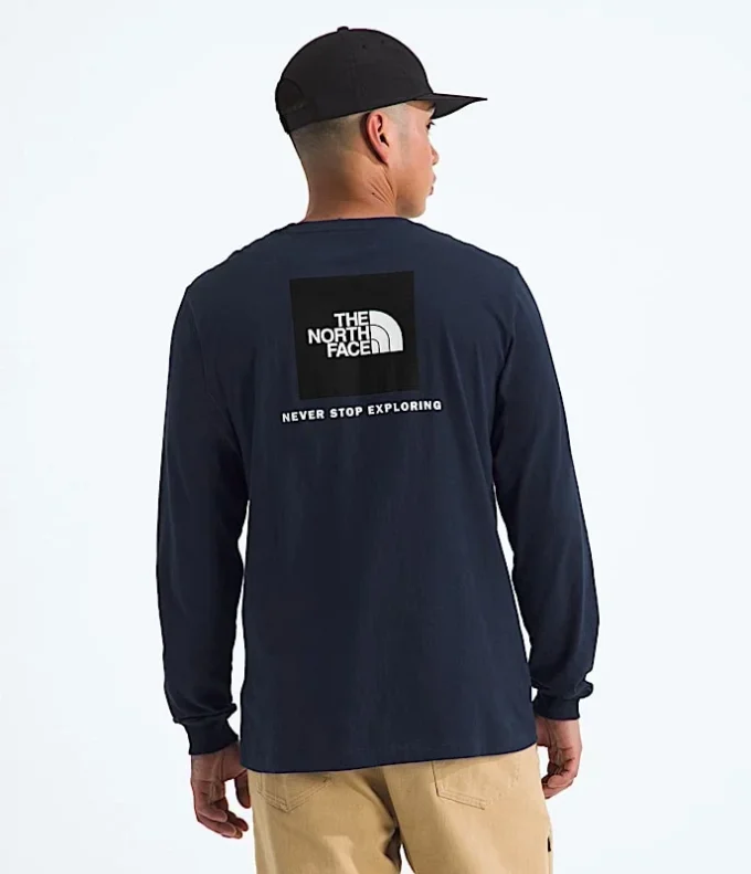 Herren Evolution Box NSE Regular Langarm-T-Shirt