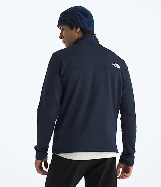 Herren-Fleecejacke Cedar Trail Grid mit durchgehendem Reißverschluss