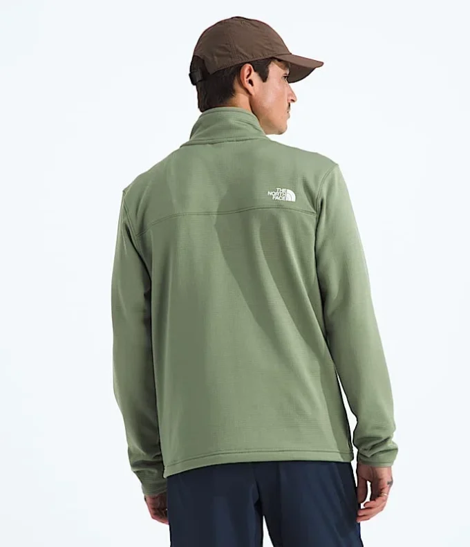 Herren-Fleecejacke Cedar Trail Grid mit durchgehendem Reißverschluss