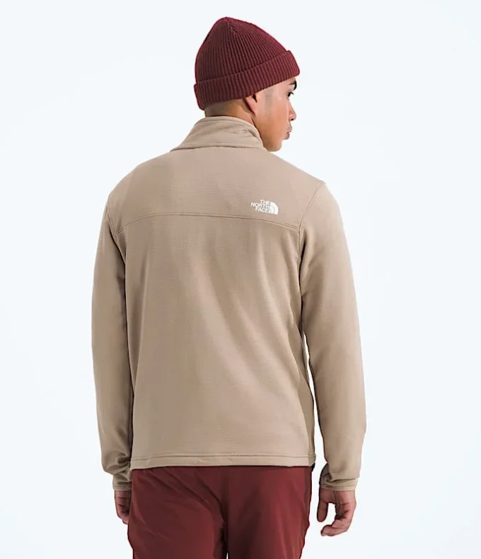Herren-Fleecejacke Cedar Trail Grid mit durchgehendem Reißverschluss