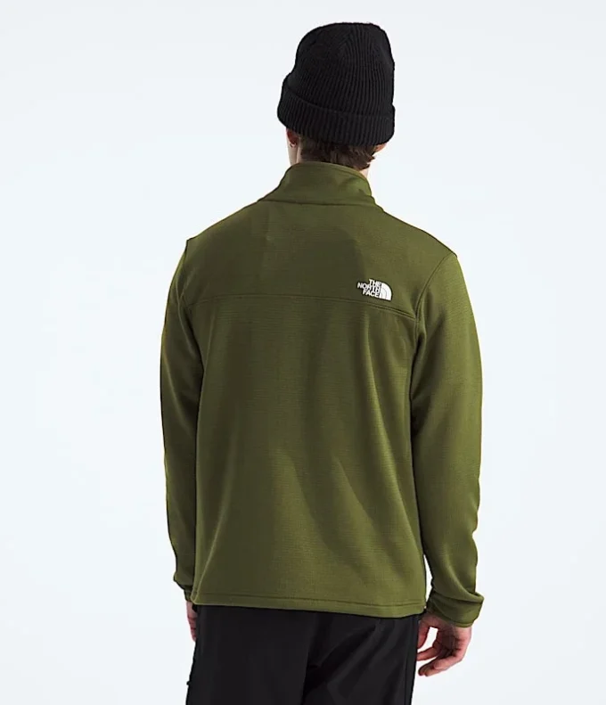 Herren-Fleecejacke Cedar Trail Grid mit durchgehendem Reißverschluss