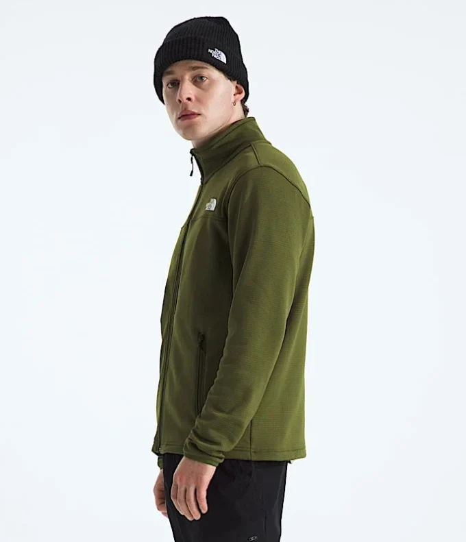 Herren-Fleecejacke Cedar Trail Grid mit durchgehendem Reißverschluss