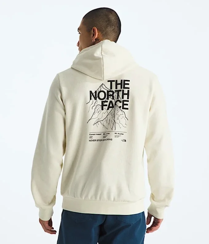 Herren-Hoodie Evolution Half Dome – Grafik