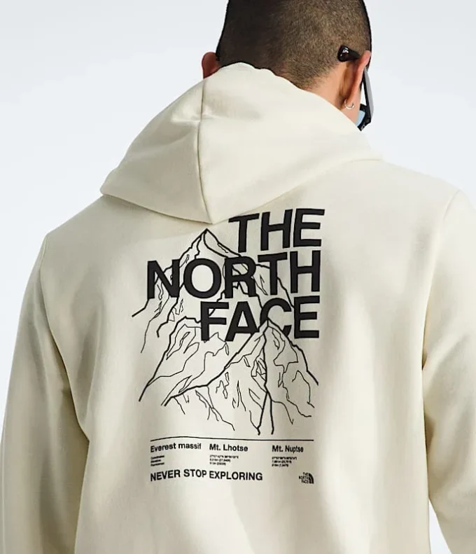 Herren-Hoodie Evolution Half Dome – Grafik
