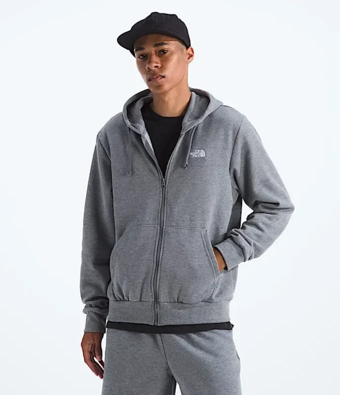 Herren-Hoodie Evolution Simple Dome mit durchgehendem Reißverschluss Herren-Hoodie Evolution Simple Dome mit durchgehendem Reißverschluss