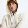 Herren-Hoodie Evolution Simple Dome mit durchgehendem Reißverschluss