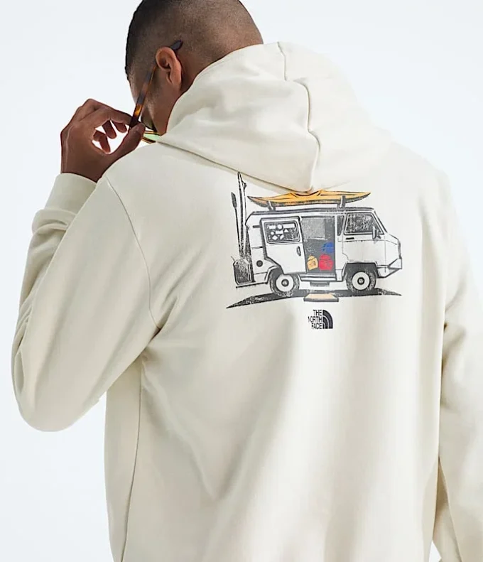 Herren-Hoodie „Evolution Van Life“ – Grafik Herren-Hoodie „Evolution Van Life“ – Grafik