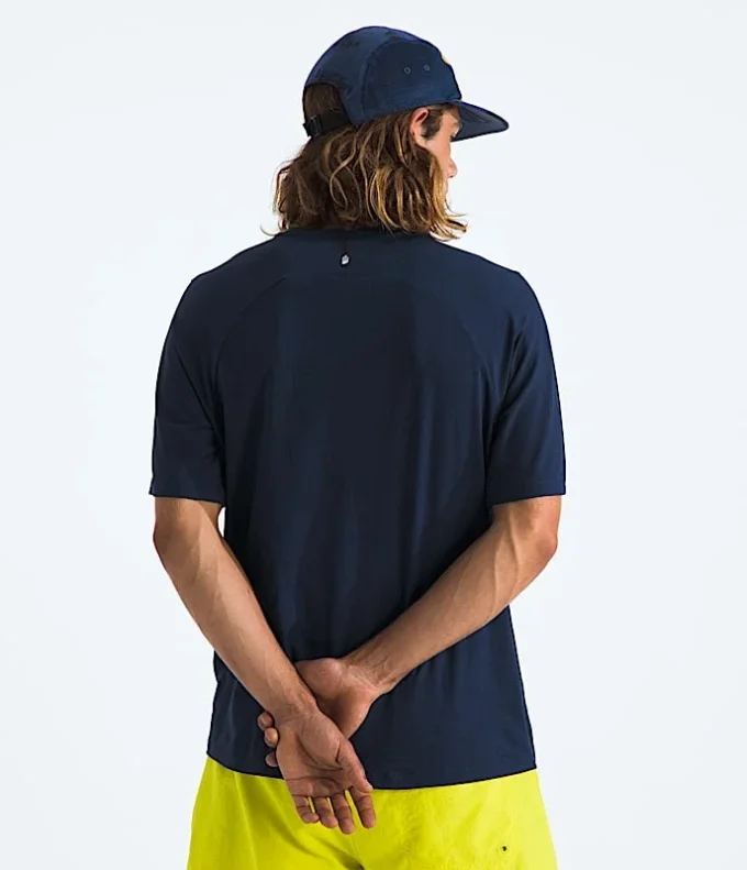 Herren-Kurzarm-Shirt „Dune Sky”