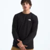 Herren-Langarm-T-Shirt mit einfachem Dom
