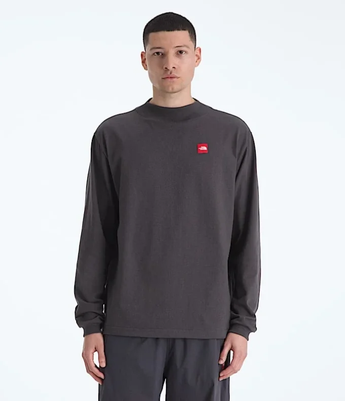Herren-Langarm-T-Shirt TNF™ Red Box Herren-Langarm-T-Shirt TNF™ Red Box