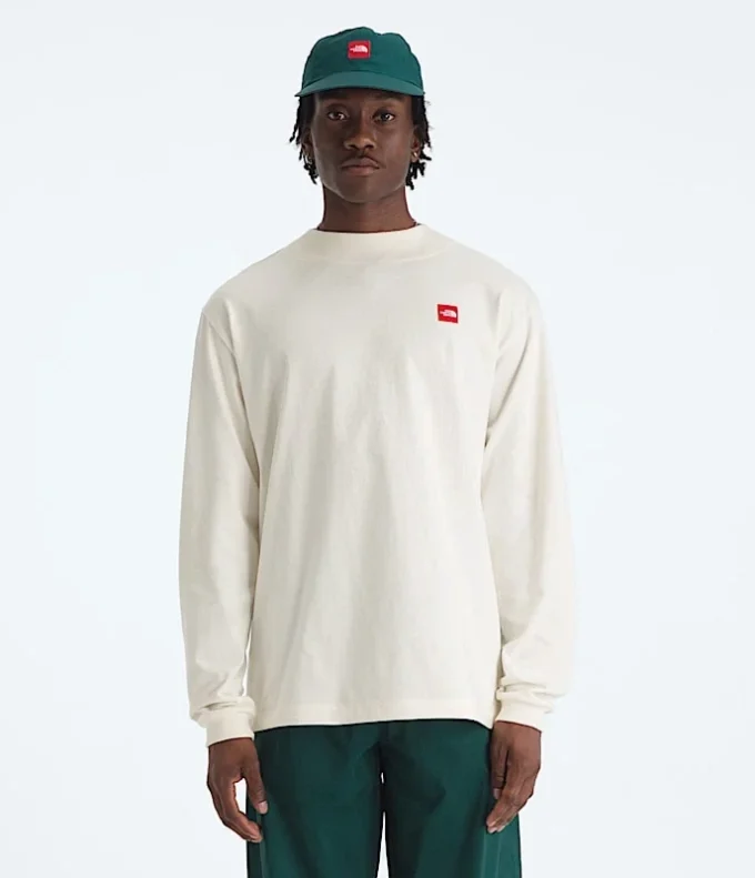 Herren-Langarm-T-Shirt TNF™ Red Box Herren-Langarm-T-Shirt TNF™ Red Box