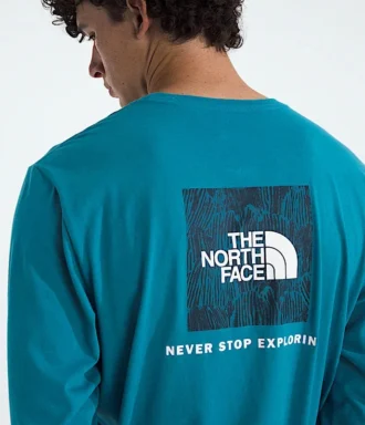 Herren-Langarmshirt Evolution Regenerative Ink Box NSE – Grafik