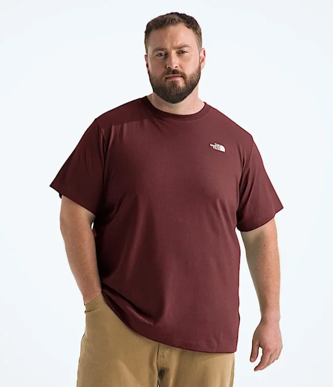 Herren-T-Shirt „Big Evolution Simple Dome” mit kurzen Ärmeln