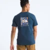 Herren-T-Shirt Core Wavy Lines Box NSE mit kurzen Ärmeln