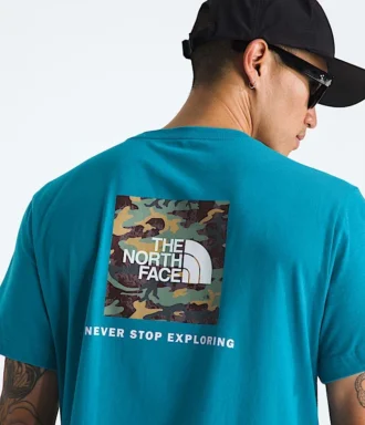 Herren-T-Shirt Evolution Box Camo Fill mit kurzen Ärmeln – Grafik